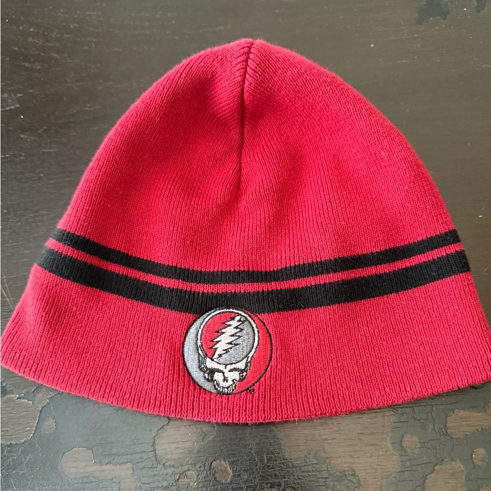 Grateful Dead Steal Your Face beanie hat cap